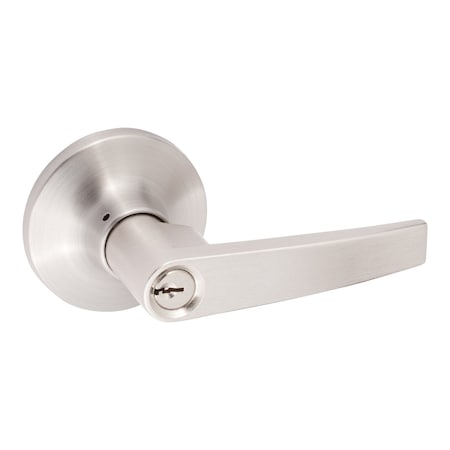 Sure-Loc Hardware Sure-Loc Hardware Cedar Entrance Lever, Satin Nickel CD107 15